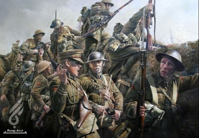نقاشی جنگ جهانی 1