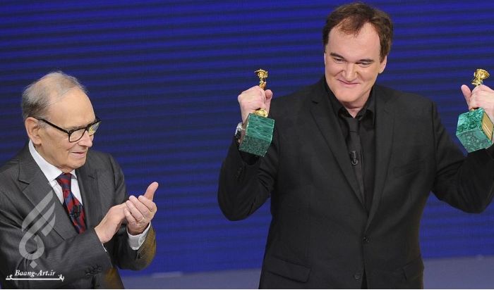 Tarantino and Ennio Morricone