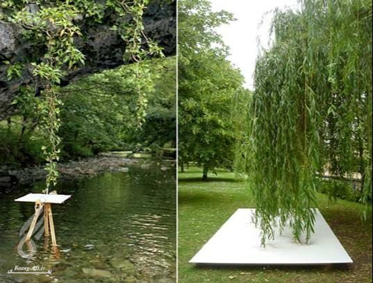 نقاشی های که درختان کشیدند