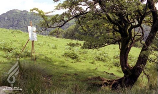 نقاشی های که درختان کشیدند